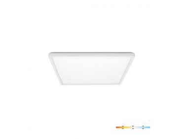 Stropné LED svietidlo NIVERA SQUARE 12W 3CCT IP54 Premium biele