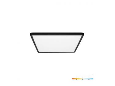 Stropné LED svietidlo NIVERA SQUARE 12W 3CCT IP54 Premium čierne
