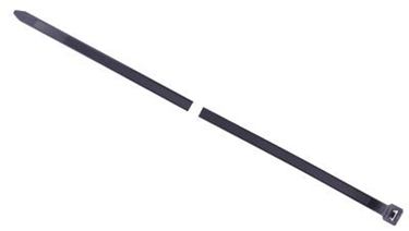 Sťahovacie pásiky čierne 9mm/75cm(10ks)
