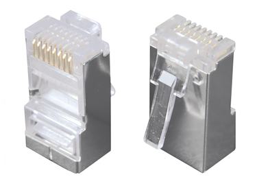 Konektor RJ45 8P8C CAT5E STP tienený, drôt