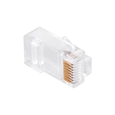 Konektor RJ45 8P8C drôt prechodový CAT 6E Pass Through