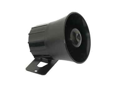 Siréna 6-tónová 6S25 12V čierna 108dB
