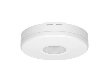Detektor pohybu, PIR, IP65, 360 st. 230V, biely