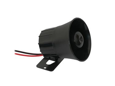 Siréna 1 tón S25 12V čierna 108 dB