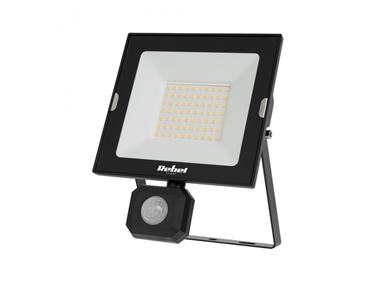 LED Reflektor 50W s detektorom pohybu 6500K Rebel