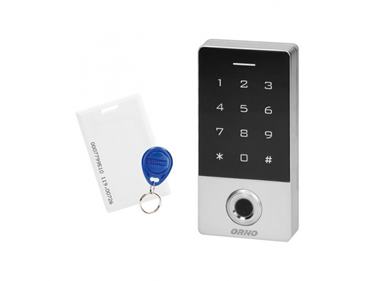 Kódová dotyková klávesnica s otlačkom prstu a RFID čítačkou IP68