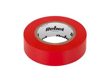 Páska izolačná REBEL (0,13mm x 19mm x 9,15m) červená