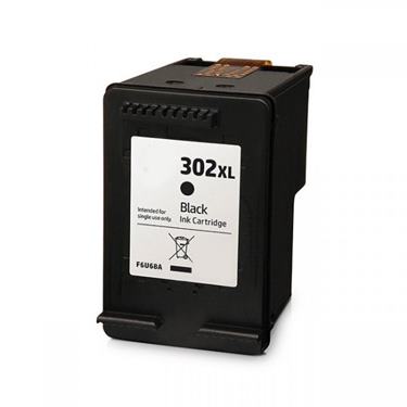 Cartridge HP 302 XL (F6U66AE), čierna (black), NORMAL QUALITY, kompatibilný