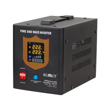 Záložný zdroj KEMOT PROsinus-800 12V 230V 800VA/500W čierny