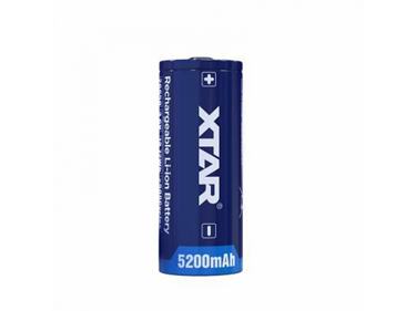 Batéria XTAR 26650 7A, 5200mAh Li-ion 3,6V s ochranou