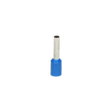 Dutinka izolovaná krimpovacia 0,7/8mm modrá 100ks