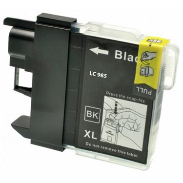 Cartridge Brother LC985BK, čierna (black), kompatibilný
