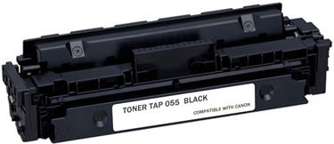 Toner Canon 055 BK, CRG-055 BK, 3016C002, čierna (black), kompatibilný bez chipu