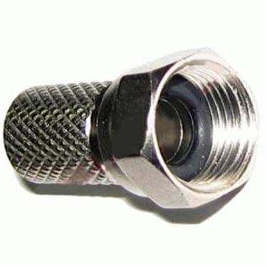 Konektor F 8,2mm + gumička (100ks)