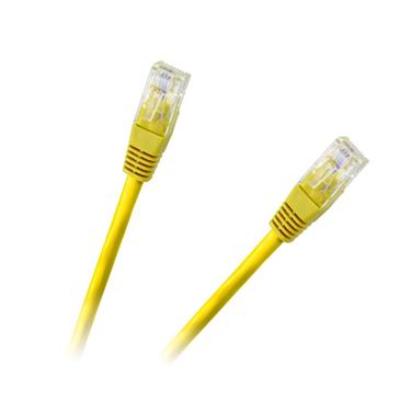 Kábel UTP 8P8C-8P8C 0,5m CCA žltý
