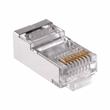 Konektor RJ45 8P8C drôt prechodový CAT.6E tienený