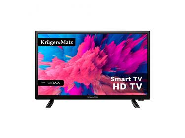 Televízor Kruger&Matz 24"(61cm),HD,H.265 DVB-T2/C/S2 smart VIDAA