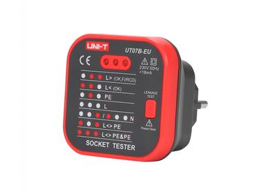 Merací prístroj-tester siete 230V AC s testerom RCD UT07B-EU Uni