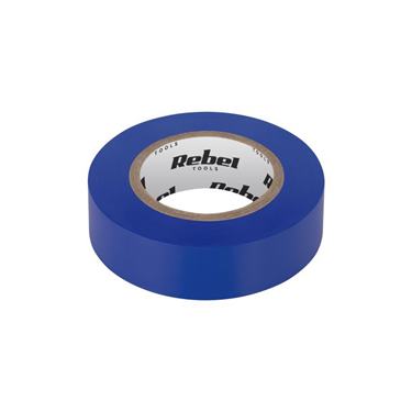 Páska izolačná REBEL (0,13mm x 19mm x 9,15m) modrá