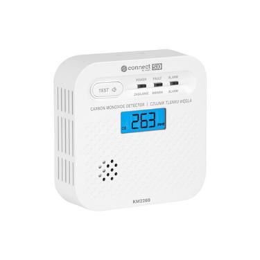 Detektor oxidu uhoľnatého Kruger&Matz Connect S10 Tuya