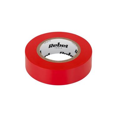 Páska izolačná REBEL (0,13mm x 19mm x 18,30m) červená