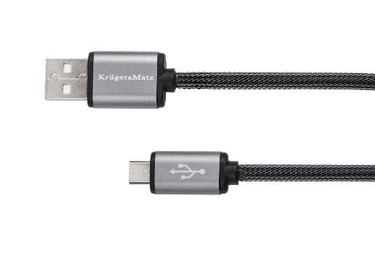 Kábel USB A - micro USB 1,8m Kruger&Matz