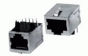 Konektor RJ45 (8P8C) do DPS tienený