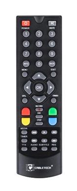 Diaľkové ovládanie CABLETECH DVB-T