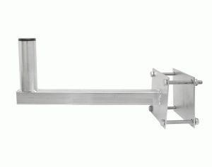 Satelitný držiak balkónový čelný L-20cm - pozinkovaný