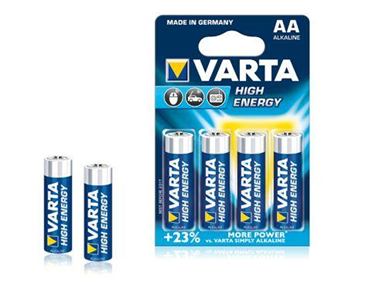 Batéria alkalická VARTA LR06 HIGH ENERGY (4ks)
