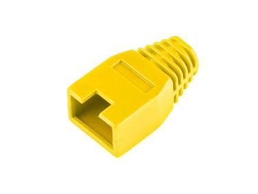 Kryt na konektor 8P8C (RJ45)žltý(100ks)