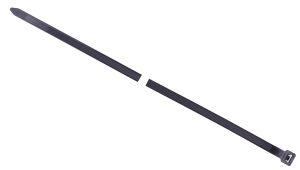 Sťahovacie pásiky čierne 9mm/122cm(10ks)