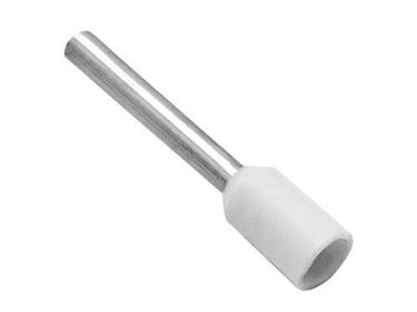 Koncovka trubičková izolovaná 0,5/10mm biela (100ks)