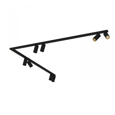 Svietidlo Nowodvorski MONO CORNER VIII 2X150 BLACK/GOLD 7700