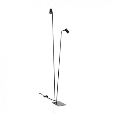 Stojanová lampa Nowodvorski MONO II FL BLACK/GOLD 7718