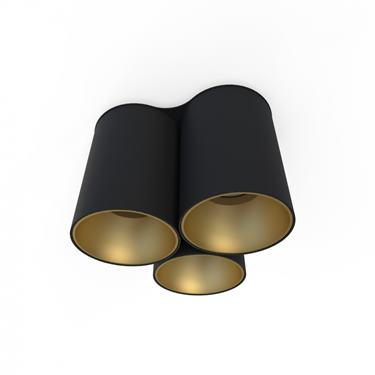 Svietidlo Nowodvorski EYE TONE III BLACK/GOLD 8092