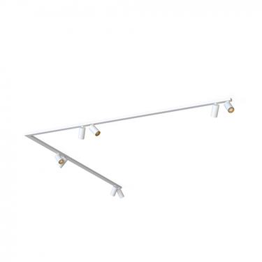 Svietidlo Nowodvorski MONO CORNER VIII 2X200 WHITE/GOLD 7697