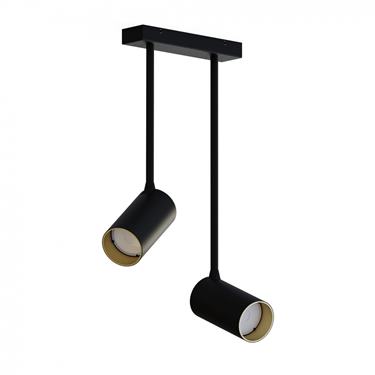 Svietidlo Nowodvorski MONO LONG II BLACK/GOLD 7675