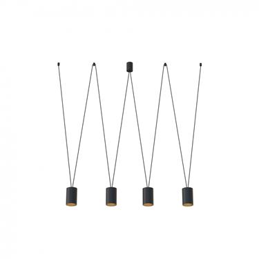 Svietidlo Nowodvorski MORE TONE IV BLACK/GOLD 7814