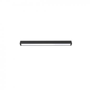 Stropné svietidlo Nowodvorski STRAIGHT LED BLACK CEILING 90 7598