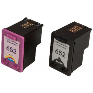 Cartridge HP 652 (F6V25AE+F6V24AE), dvojbalenie, NORMAL QUALITY, kompatibilný