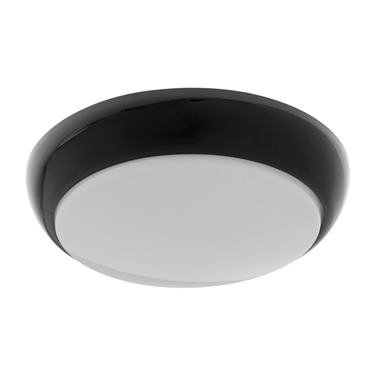 Svietidlo LED KOKO 12W, senzor pohybu, 4000K, IP44, čierne