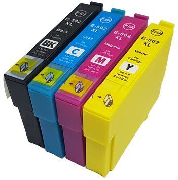 Cartridge Epson 502 XL, C13T02W64010, CMYK, štvorbalenie, multipack, kompatibilný