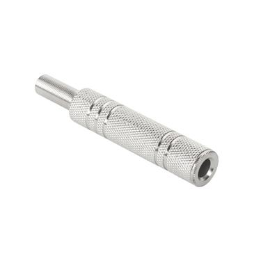 Konektor Jack 6,3 mm zásuvka stereo kovová