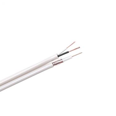 Kábel koaxiálny RG-59 +2x0,5mm, (100m)
