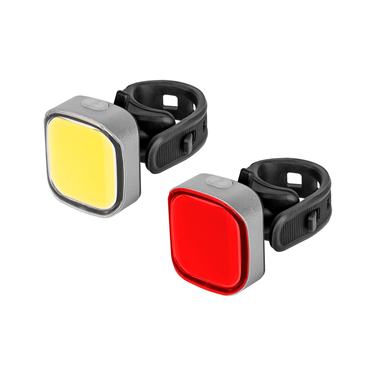 Sada svetiel na bicykel s USB káblom REBEL