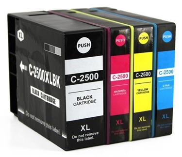 Cartridge Canon PGI-2500 XL, CMYK, štvorbalenie, multipack, kompatibilný