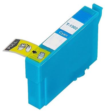 Cartridge Epson T1302, azúrová (cyan), kompatibilný