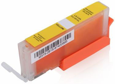 Cartridge Canon CLI-571Y XL, žltá (yellow), PREMIUM QUALITY, kompatibilný