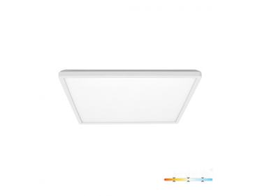 Stropné LED svietidlo NIVERA SQUARE 18W 3CCT IP54 Premium biele
